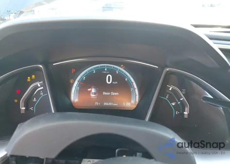 2016 Honda Civic Touring z USA, uszkodzony, nr VIN 19XFC1F95GE222046